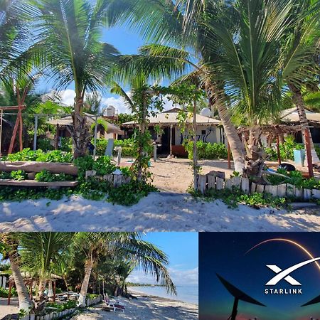Lunazul Eco-Cabana Frente Al Mar Махауаль Экстерьер фото