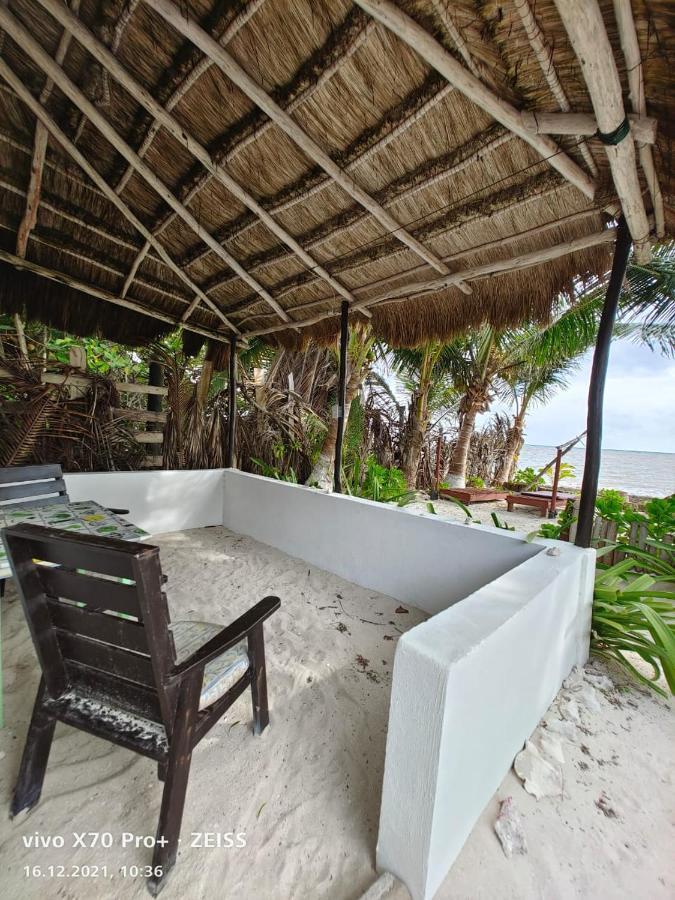 Lunazul Eco-Cabana Frente Al Mar Махауаль Экстерьер фото