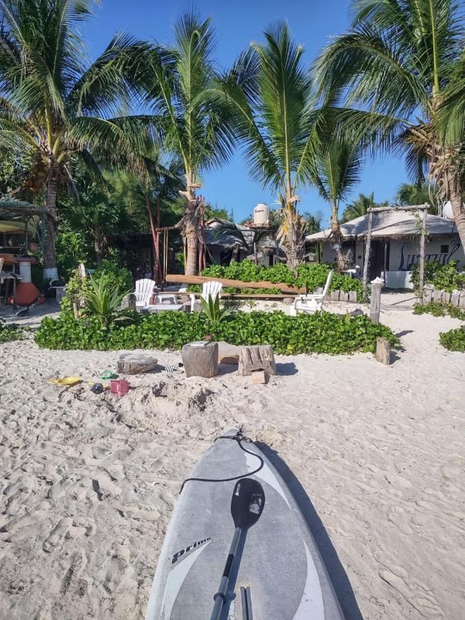 Lunazul Eco-Cabana Frente Al Mar Махауаль Экстерьер фото