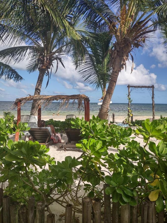 Lunazul Eco-Cabana Frente Al Mar Махауаль Экстерьер фото
