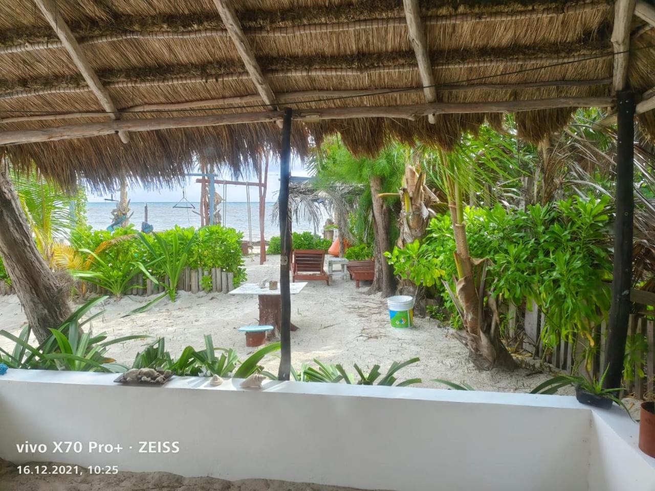 Lunazul Eco-Cabana Frente Al Mar Махауаль Экстерьер фото