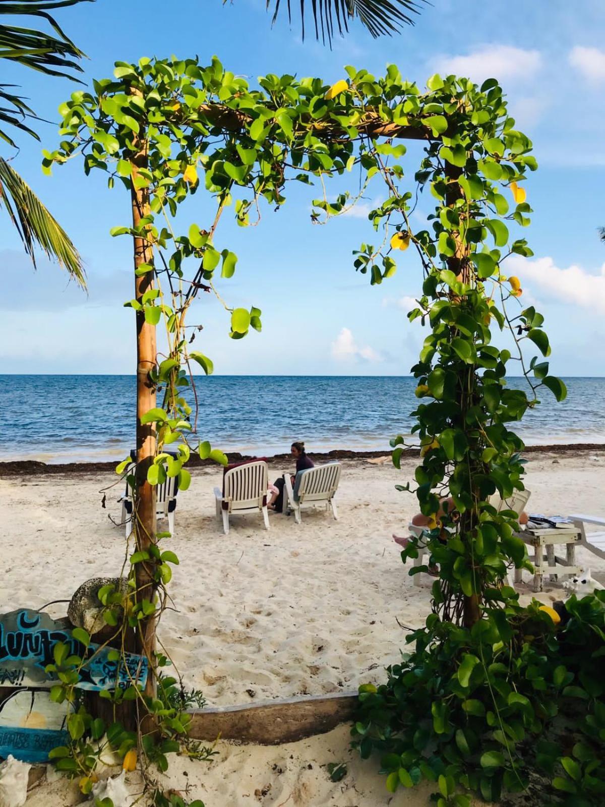 Lunazul Eco-Cabana Frente Al Mar Махауаль Экстерьер фото