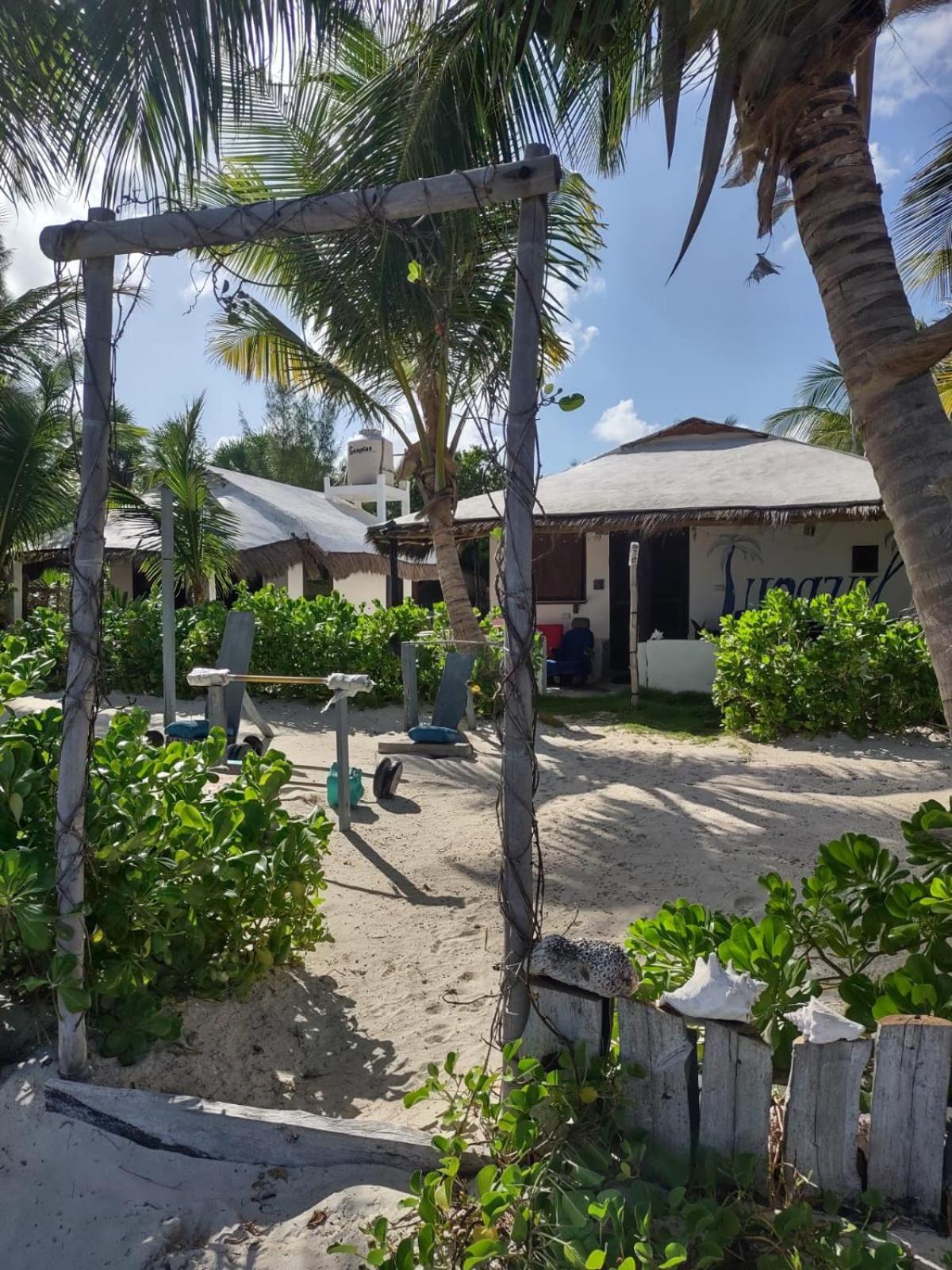 Lunazul Eco-Cabana Frente Al Mar Махауаль Экстерьер фото