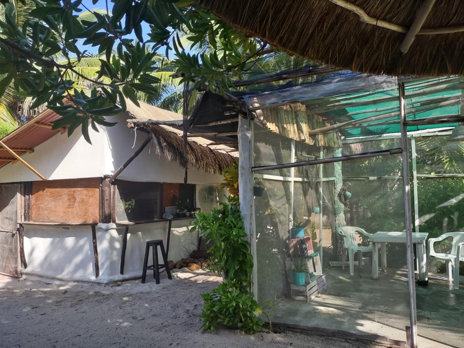 Lunazul Eco-Cabana Frente Al Mar Махауаль Экстерьер фото