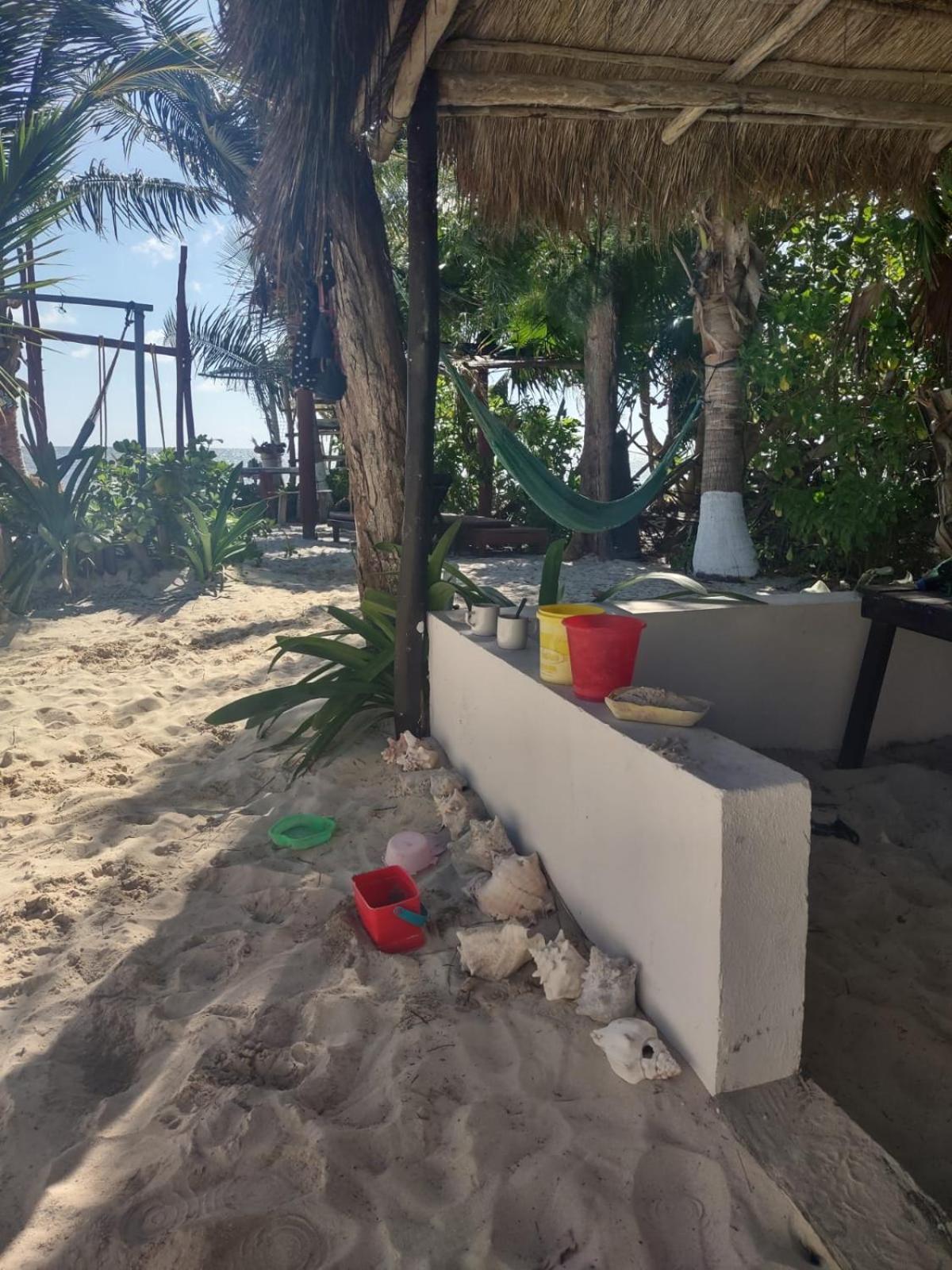 Lunazul Eco-Cabana Frente Al Mar Махауаль Экстерьер фото