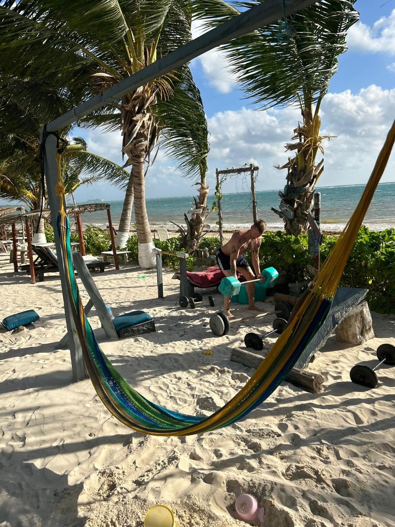 Lunazul Eco-Cabana Frente Al Mar Махауаль Экстерьер фото